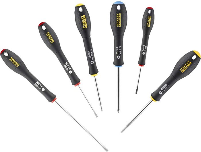 Tooled Up | Stanley Stanley FatMax 6 Piece Precision Screwdriver Set Stanley Stanley FatMax 6 Piece Precision Screwdriver Set