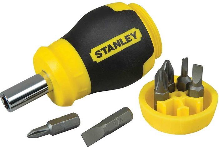 Tooled Up | Stanley Stanley Stubby Bit Screwdriver Stanley Stanley Stubby Bit Screwdriver