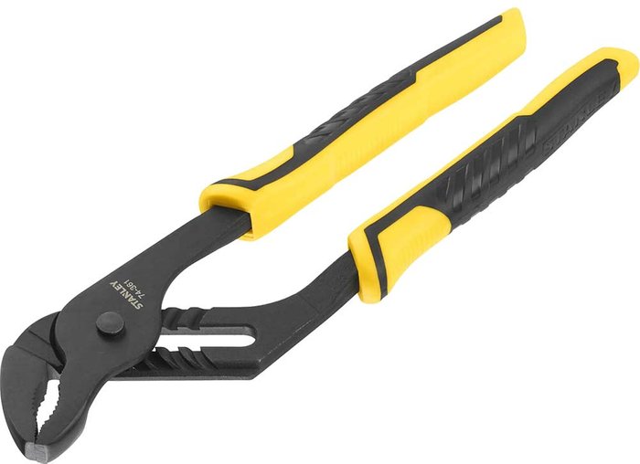 Tooled Up | Stanley Stanley Control Grip Waterpump Pliers 250mm Stanley Stanley Control Grip Waterpump Pliers 250mm