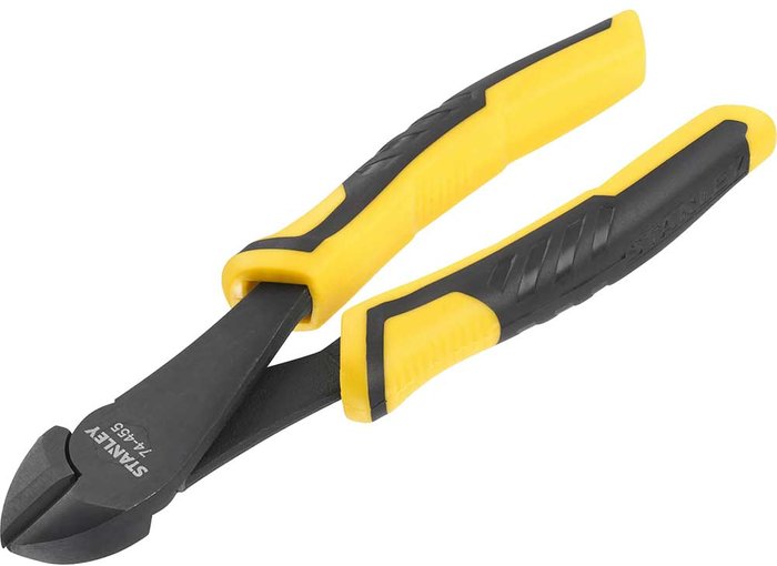 Tooled Up | Stanley Stanley Controlgrip Diagonal Cutting Pliers 200mm Stanley Stanley Controlgrip Diagonal Cutting Pliers 200mm