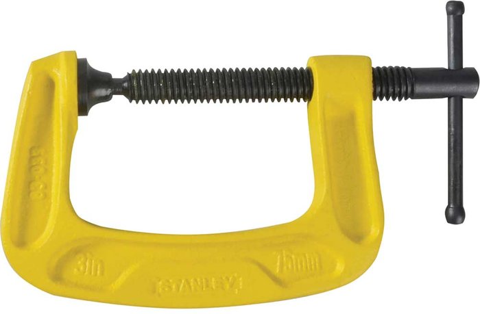 Tooled Up | Stanley Stanley Max Steel G Clamp 75mm Stanley Stanley Max Steel G Clamp 75mm