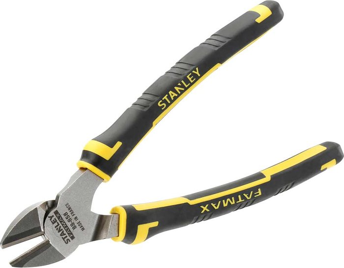 Tooled Up | Stanley Stanley FatMax Angled Diagonal Cuttting Pliers 160mm Stanley Stanley FatMax Angled Diagonal Cuttting Pliers 160mm