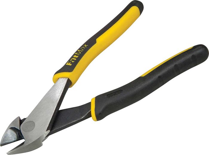 Tooled Up | Stanley Stanley FatMax Angled Diagonal Cuttting Pliers 180mm Stanley Stanley FatMax Angled Diagonal Cuttting Pliers 180mm