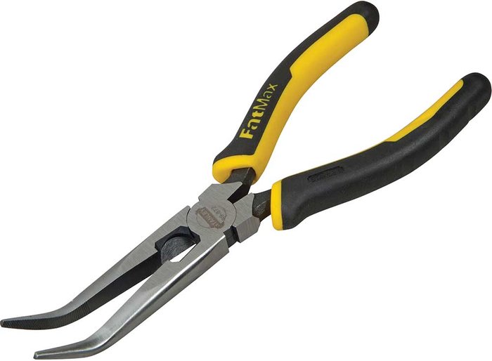 Tooled Up | Stanley Stanley FatMax Bent Nose Pliers 200mm Stanley Stanley FatMax Bent Nose Pliers 200mm