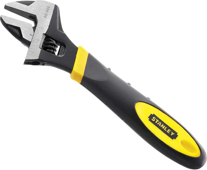 Tooled Up | STANLEY® 0-90-950 Adjustable Wrench Comfort Grip 300mm - Stanley STANLEY® 0-90-950 Adjustable Wrench Comfort Grip 300mm - Stanley