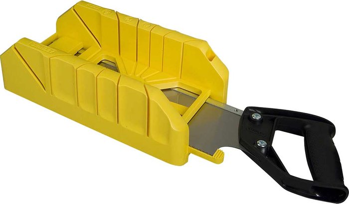Tooled Up | Stanley Stanley - 1-19-800 Saw Storage Mitre Box with Saw Stanley Stanley - 1-19-800 Saw Storage Mitre Box with Saw