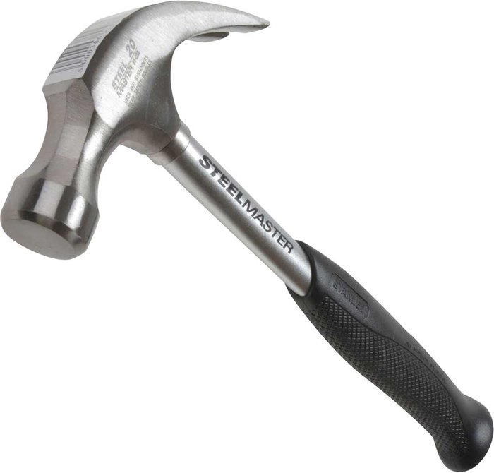 Tooled Up | Stanley Stanley Steelmaster Curved Claw Hammer 20oz Stanley Stanley Steelmaster Curved Claw Hammer 20oz