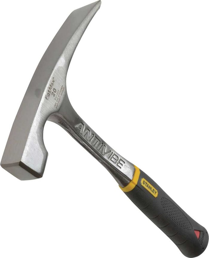 Tooled Up | Stanley Stanley Anti Vibe Brick Hammer 560g Stanley Stanley Anti Vibe Brick Hammer 560g