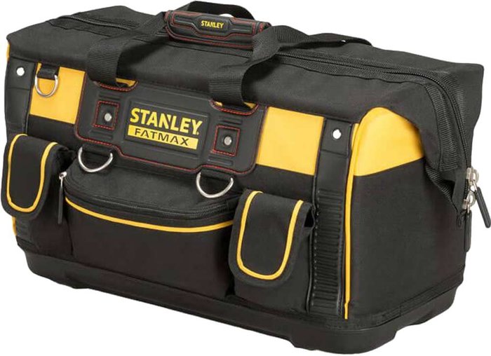 Tooled Up | Stanley Stanley - FMST171180 Fatmax 18' Open Mouth Rigid Tool Bag Stanley Stanley - FMST171180 Fatmax 18' Open Mouth Rigid Tool Bag