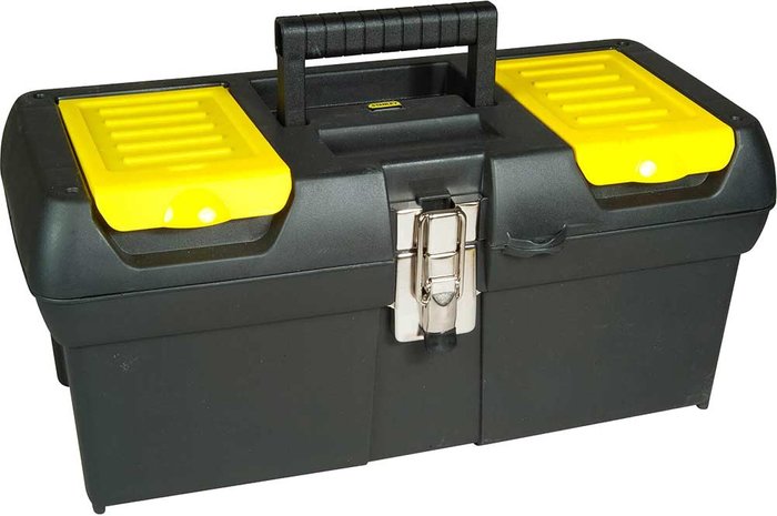 Tooled Up | Stanley Stanley Plastic Tool Box 400mm Stanley Stanley Plastic Tool Box 400mm
