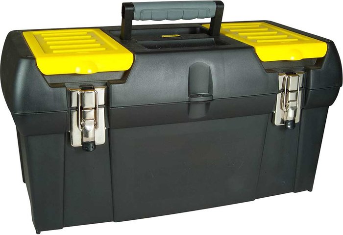 Tooled Up | Stanley Stanley Plastic Tool Box 500mm Stanley Stanley Plastic Tool Box 500mm