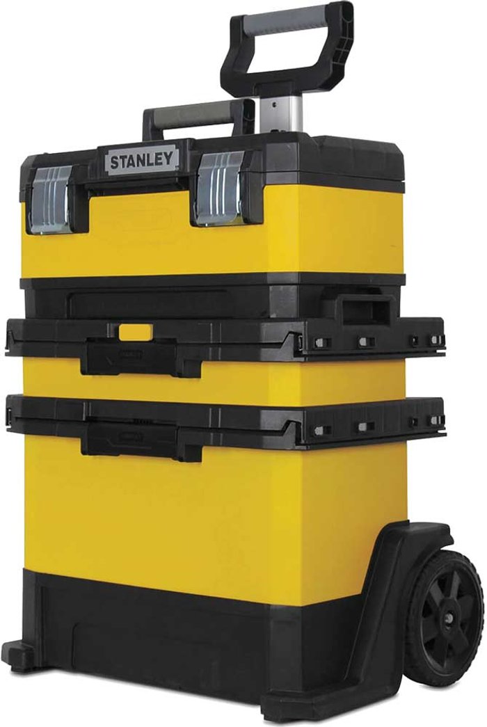 Tooled Up | Stanley Stanley Rolling Metal Workshop Tool Box Stack Stanley Stanley Rolling Metal Workshop Tool Box Stack