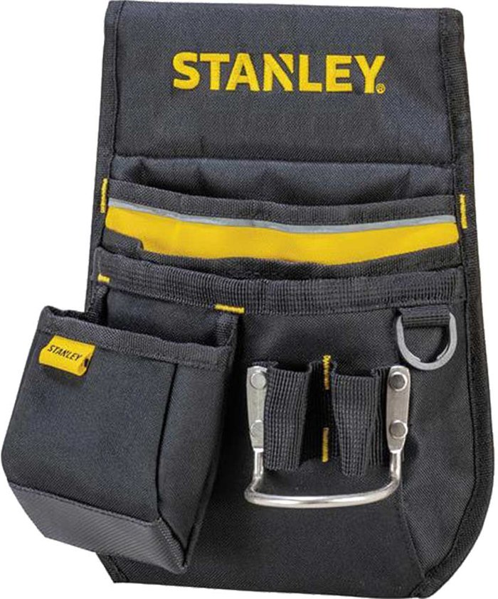 Tooled Up | STANLEY® Stanley ® - Stanley Multi Pocket Tool Pouch Belt Apron & Hammer Loop STA196181 1-96-181 STANLEY® Stanley ® - Stanley Multi Pocket Tool Pouch Belt Apron & Hammer Loop STA196181 1-96-181