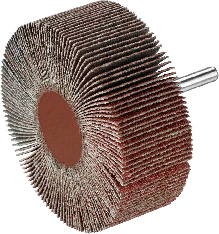 Tooled Up | Stanley Stanley Aluminium Oxide Flap Wheel 80mm 30mm 80g Stanley Stanley Aluminium Oxide Flap Wheel 80mm 30mm 80g