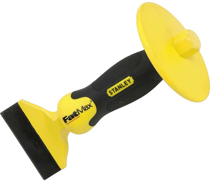 Tooled Up | Stanley Stanley FatMax Brick Bolster and Guard 75mm Stanley Stanley FatMax Brick Bolster and Guard 75mm
