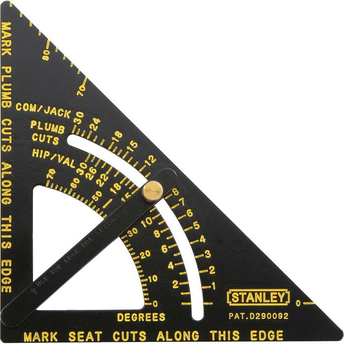 Tooled Up | STANLEY® Stanley - 46053 Adjustable Quick Roofing Square 170mm 6.3/4' STANLEY® Stanley - 46053 Adjustable Quick Roofing Square 170mm 6.3/4'