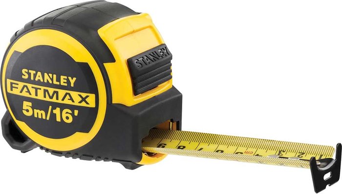 Tooled Up | Stanley Stanley Fatmax Next Generation Tape Measure Imperial & Metric 16ft / 5m 32mm Stanley Stanley Fatmax Next Generation Tape Measure Imperial & Metric 16ft / 5m 32mm