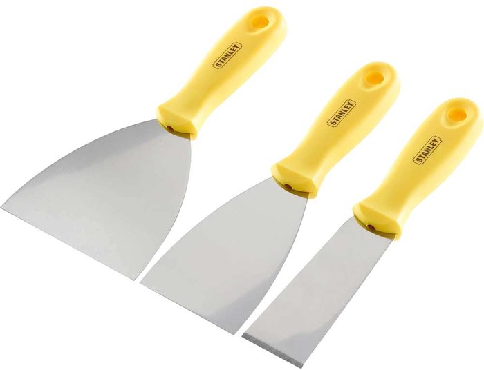 Tooled Up | Stanley Stanley 3 Piece Hobby Scraper Tool Set Stanley Stanley 3 Piece Hobby Scraper Tool Set