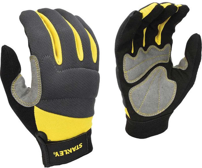 Tooled Up | Stanley Stanley SY660L Performance Yellow & Black Glove - Size L Stanley Stanley SY660L Performance Yellow & Black Glove - Size L
