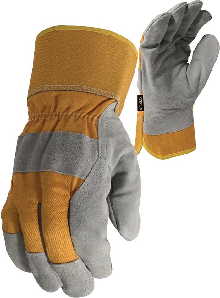 Tooled Up | Stanley Stanley SY780L Thinsulate Lined Thermal Winter Rigger Grey & Yellow Glove - Size L Stanley Stanley SY780L Thinsulate Lined Thermal Winter Rigger Grey & Yellow Glove - Size L