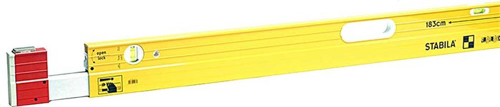 Tooled Up | Stabila Stabila 106T Extendable Spirit Level 148 Stabila Stabila 106T Extendable Spirit Level 148