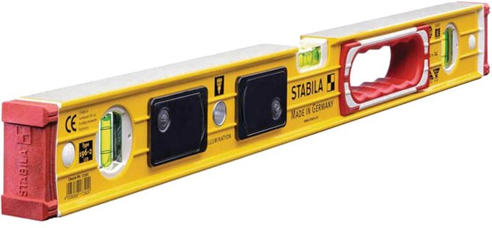 Tooled Up | Stabila Stabila 196-2 Illuminated Spirit Level 24 Stabila Stabila 196-2 Illuminated Spirit Level 24