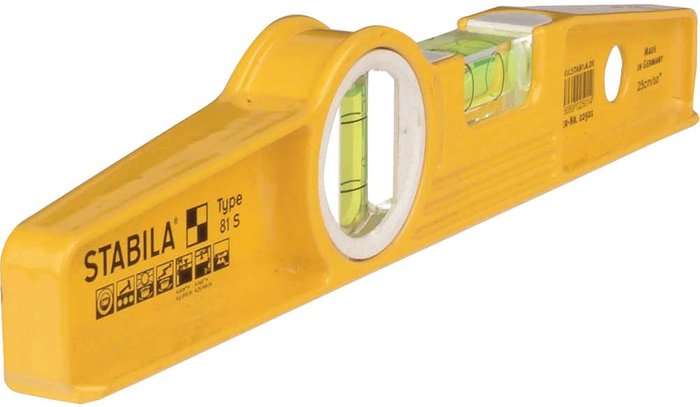 Tooled Up | Stabila Stabila Scaffold Level and Holster 250mm STB81SM-25 Stabila Stabila Scaffold Level and Holster 250mm STB81SM-25