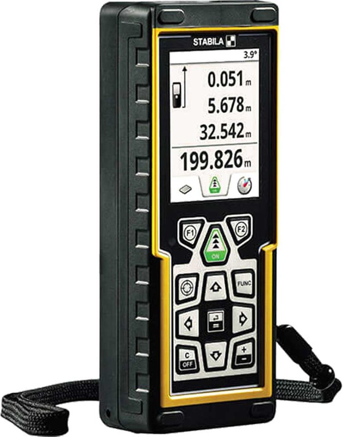 Tooled Up | Stabila Stabila LD520 Distance Laser Measure 200m Range 200m Stabila Stabila LD520 Distance Laser Measure 200m Range 200m