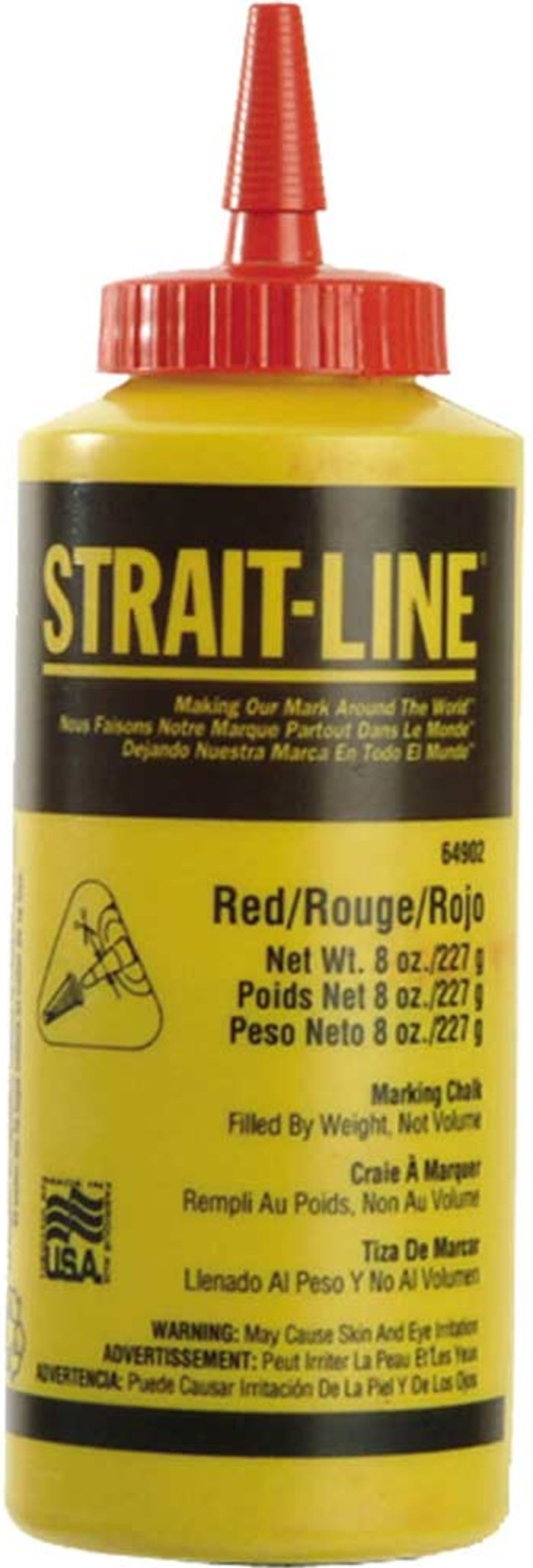 Tooled Up | Straight Line StraitLine Chalk Refill Permanent Red Straight Line StraitLine Chalk Refill Permanent Red
