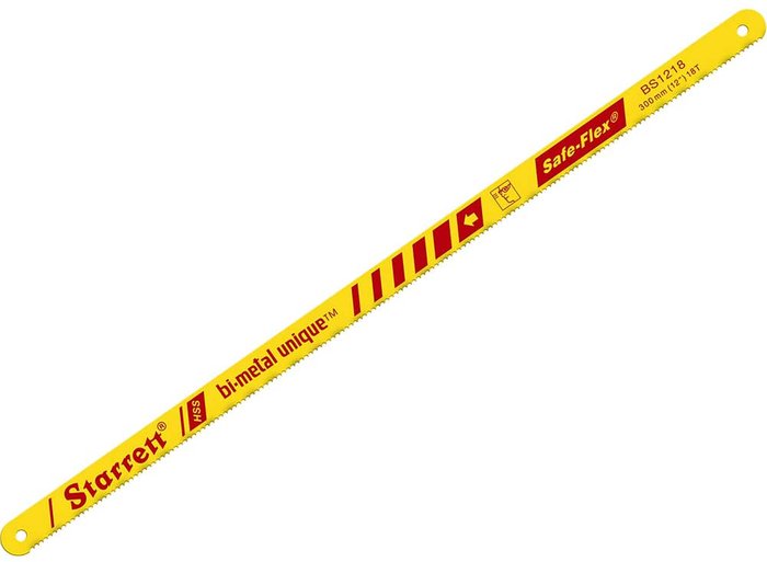 Tooled Up | Starrett Starrett Bi-Metal Safe Flex Hacksaw Blades 12 Starrett Starrett Bi-Metal Safe Flex Hacksaw Blades 12