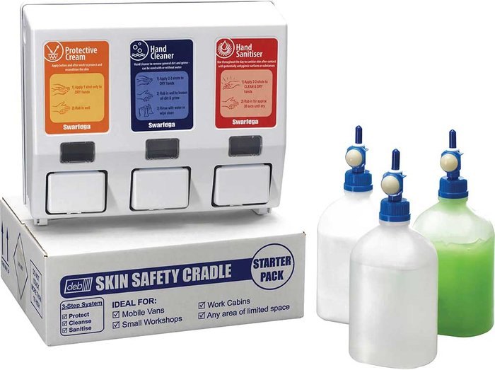 Tooled Up | Swarfega Swarfega Van Cradle Complete Starter Kit Swarfega Swarfega Van Cradle Complete Starter Kit