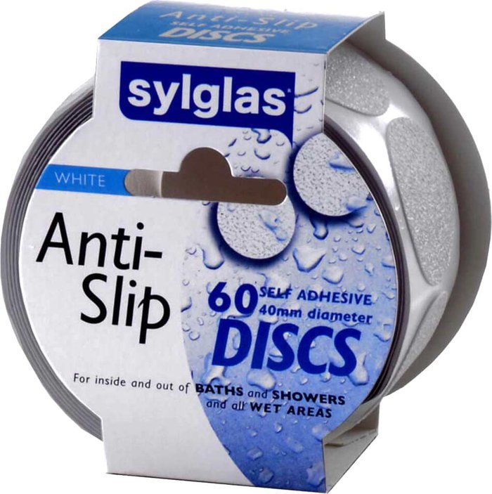 Tooled Up | Sylglas Sylglas Anti Slip Strips White Pack of 60 Sylglas Sylglas Anti Slip Strips White Pack of 60
