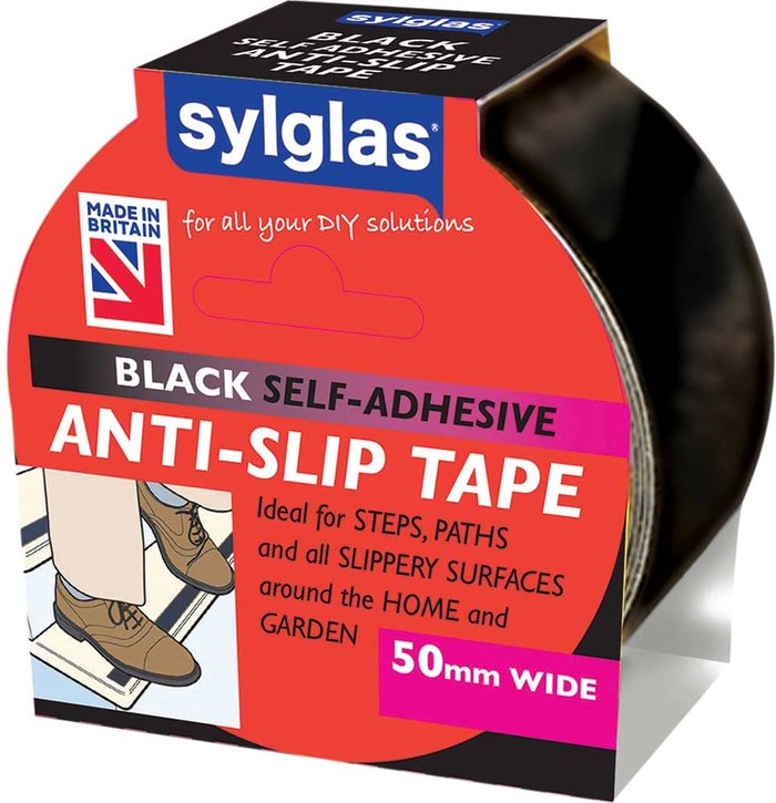Tooled Up | Sylglas Sylglas Anti SlipTape Black 50mm 18m Sylglas Sylglas Anti SlipTape Black 50mm 18m