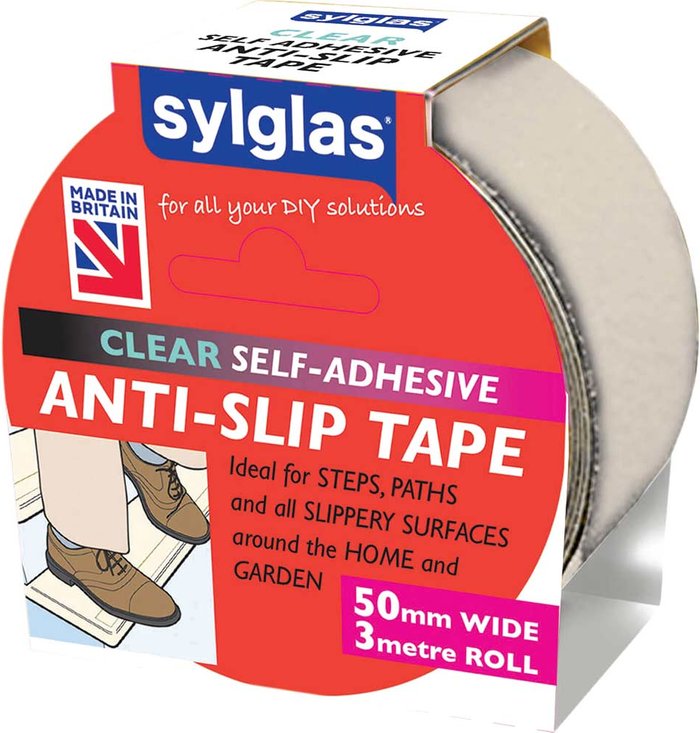 Tooled Up | Sylglas Sylglas Anti SlipTape Clear 50mm 3m Sylglas Sylglas Anti SlipTape Clear 50mm 3m