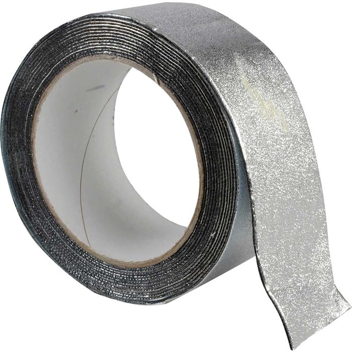 Tooled Up | Sylglas Sylglas Aluminium Tape Silver 100mm 4m Sylglas Sylglas Aluminium Tape Silver 100mm 4m