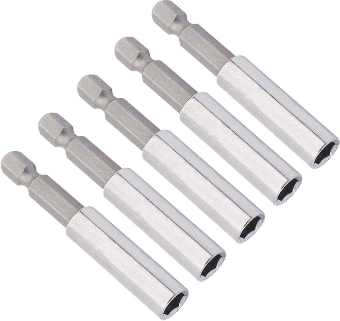 Tooled Up | Sirius Sirius 5 Piece Magnetic Screwdriver Bit Holder Set Sirius Sirius 5 Piece Magnetic Screwdriver Bit Holder Set