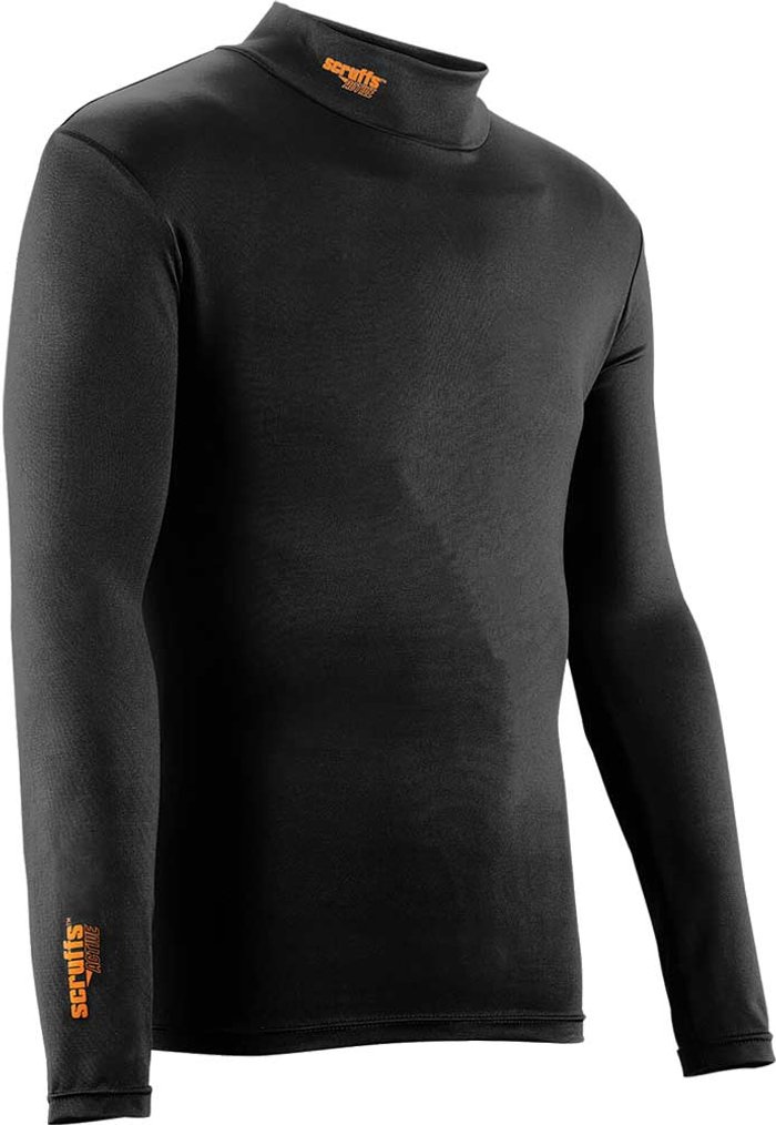 Tooled Up | Scruffs Scruffs Pro Baselayer Top Black L Scruffs Scruffs Pro Baselayer Top Black L