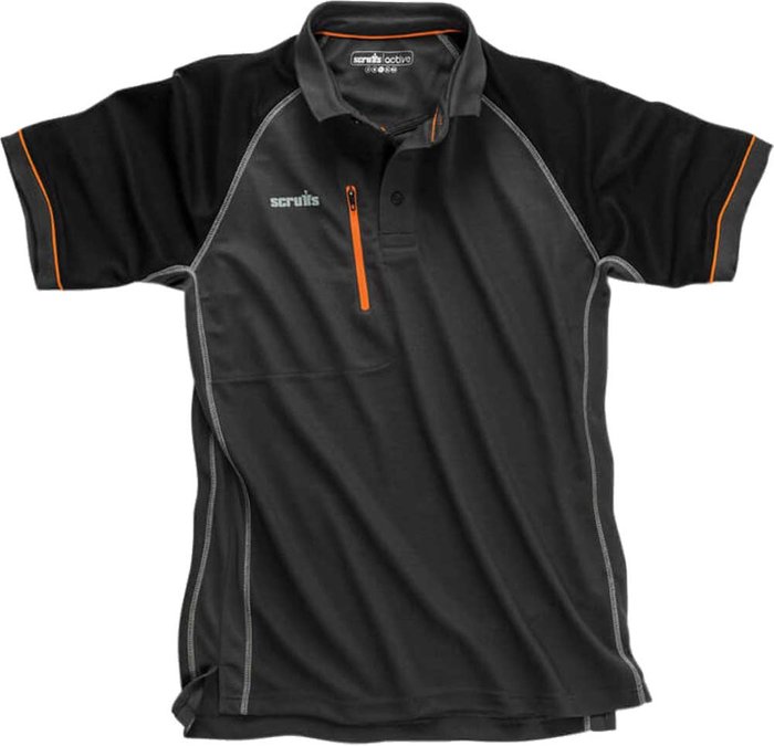 Tooled Up | Scruffs Scruffs Trade Active Polo Graphite M Scruffs Scruffs Trade Active Polo Graphite M