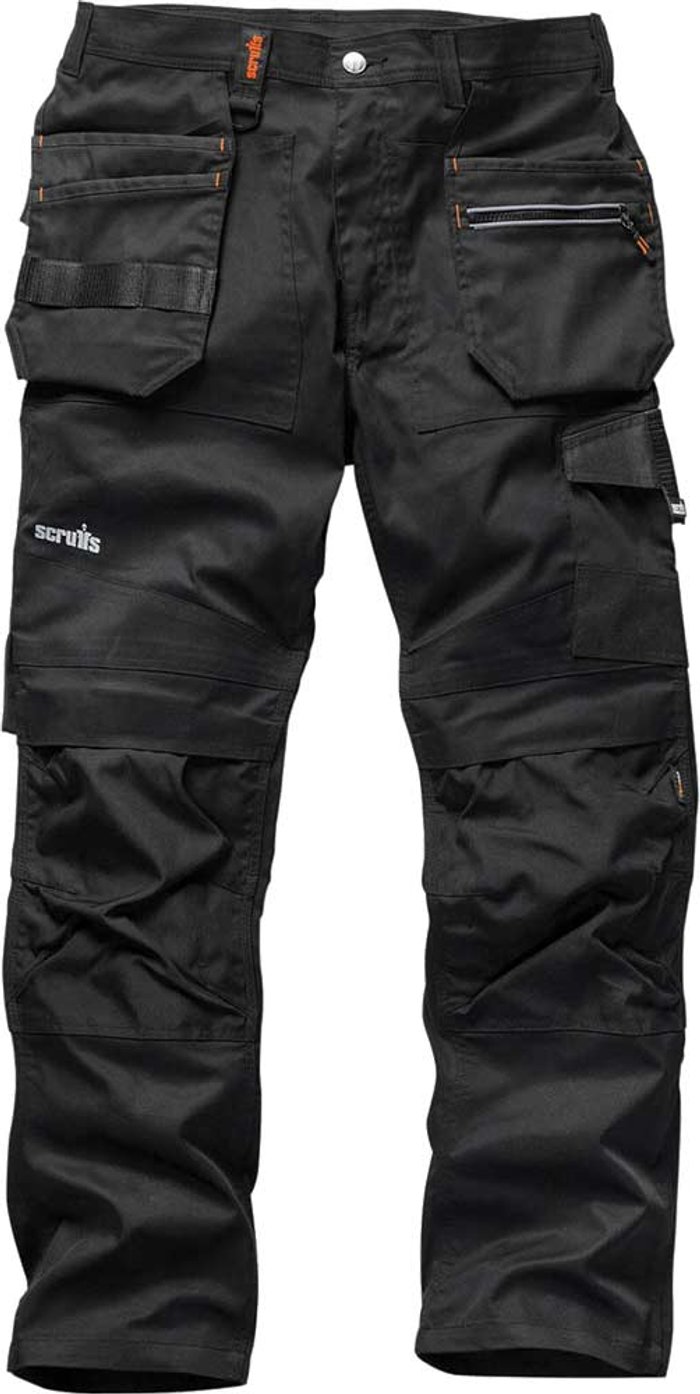 Tooled Up | Scruffs Scruffs Trade Flex Work Trousers Black 38 Scruffs Scruffs Trade Flex Work Trousers Black 38