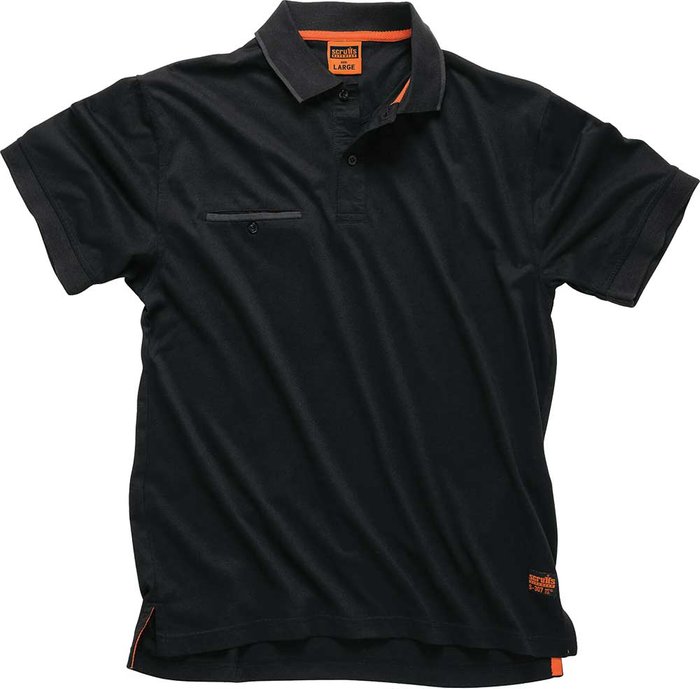Tooled Up | Scruffs Scruffs Worker Polo Black XXL Scruffs Scruffs Worker Polo Black XXL