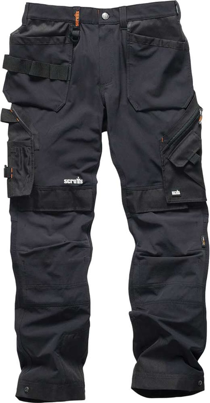 Tooled Up | Scruffs Scruffs Pro Flex Plus Holster Trouser Black 30 Scruffs Scruffs Pro Flex Plus Holster Trouser Black 30