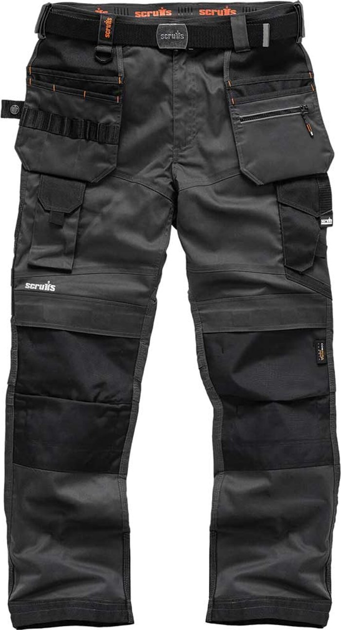 Tooled Up | Scruffs Scruffs Pro Flex Holster Trouser Graphite 36 Scruffs Scruffs Pro Flex Holster Trouser Graphite 36