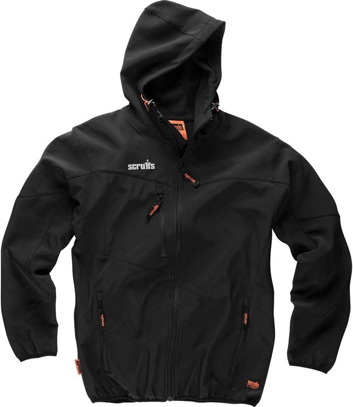Tooled Up | Silverline Worker Softshell Black XXL T54854 Silverline Worker Softshell Black XXL T54854