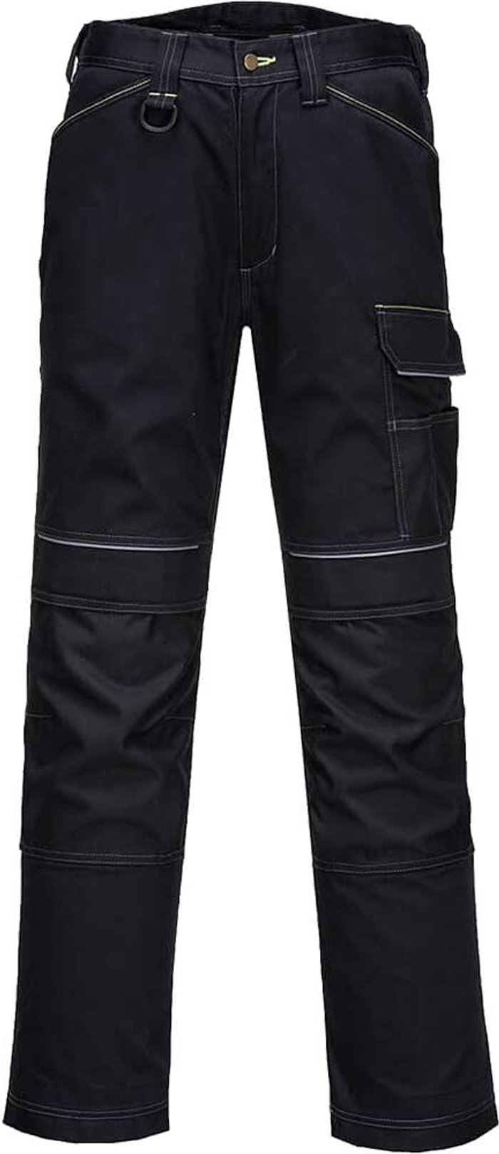 Tooled Up | Portwest Portwest PW3 Mens Urban Work Trousers Black 44 Portwest Portwest PW3 Mens Urban Work Trousers Black 44