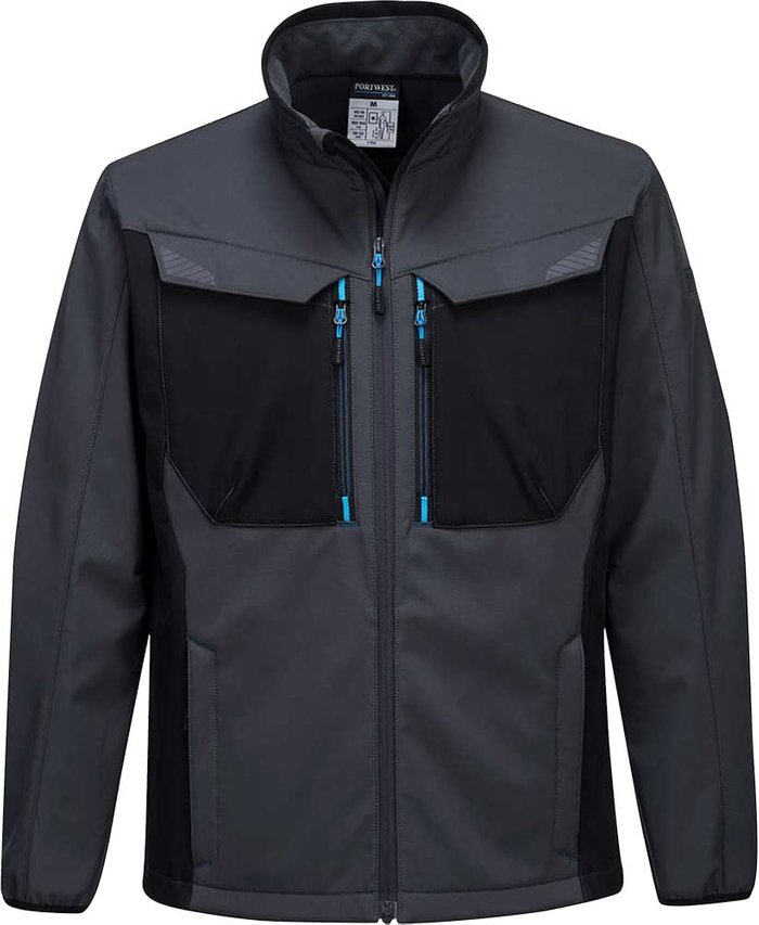 Tooled Up | Portwest Portwest T750 WX3 Softshell Jacket Grey M Portwest Portwest T750 WX3 Softshell Jacket Grey M