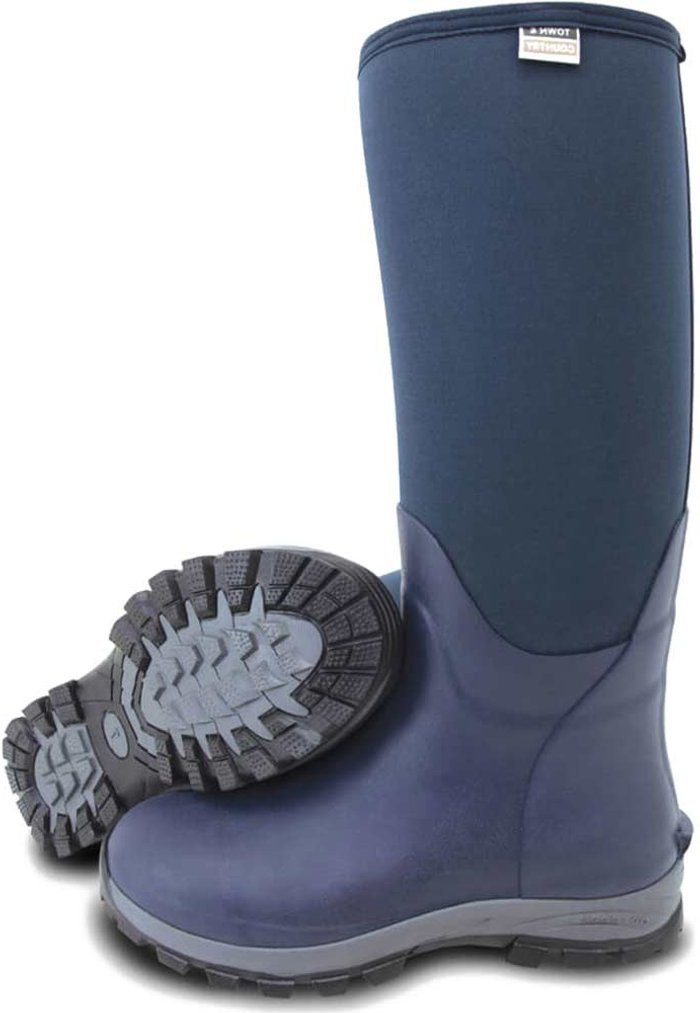 Tooled Up | Town &Country Town and Country Buckingham Rubber Wellington Boots Navy Size 9 Town &Country Town and Country Buckingham Rubber Wellington Boots Navy Size 9