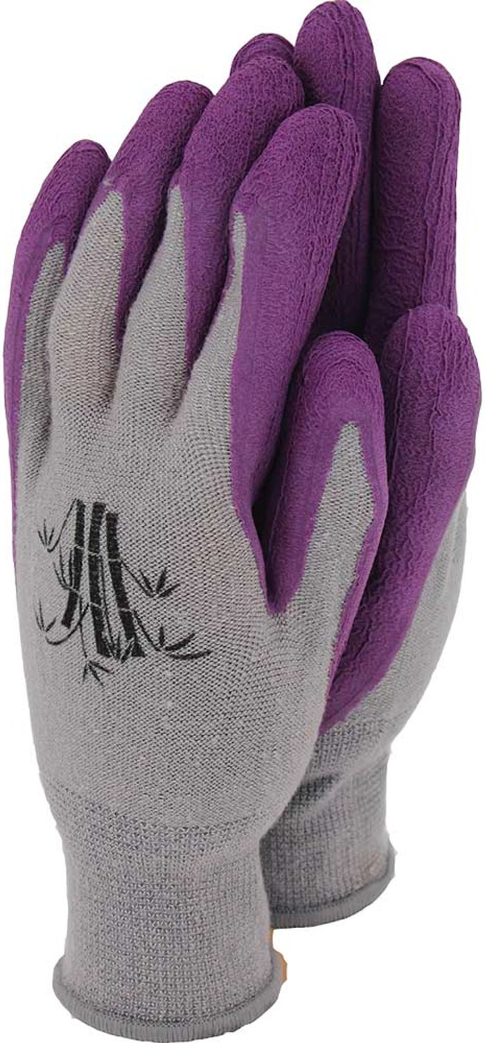 Tooled Up | Town &Country Town and Country Weed Master Bamboo Gloves Grey / Purple M Town &Country Town and Country Weed Master Bamboo Gloves Grey / Purple M