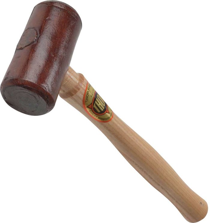 Tooled Up | Thor Thor Wood Shaft 6.70OZ Rawhide Mallet Thor Thor Wood Shaft 6.70OZ Rawhide Mallet