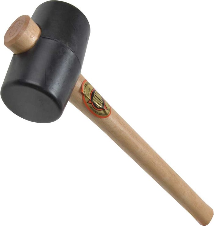 Tooled Up | Thor Thor Black Rubber Mallet 325g Thor Thor Black Rubber Mallet 325g