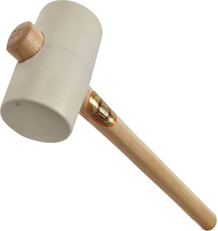 Tooled Up | Thor Thor White Rubber Mallet 525g Thor Thor White Rubber Mallet 525g